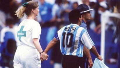El doping de Maradona en el 94