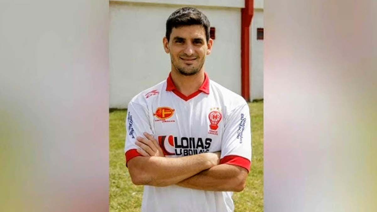 El futbolista Ronald Biglione.