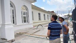 Avanzan los distintos trabajos en la manzana que ocupaba el Pasteur