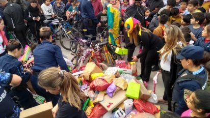 Los más pequeños celebraron su día en el Parque Pereyra y Domínguez