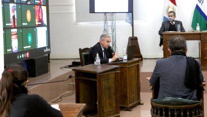 Marcelo Ferrario abrió la ronda de presentación de informes de gestión 