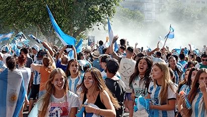 A un año de la gloria: Las fotos de Argentina Campeón del Mundo y los festejos en la ciudad