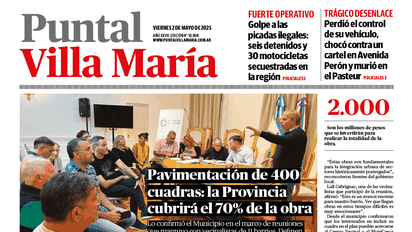 Accedé a la edición impresa de Diario Puntal Villa María