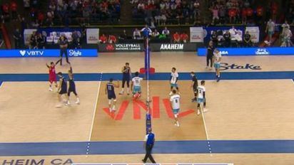 Inolvidable triunfo de Argentina sobre Estados Unidos por la VNL