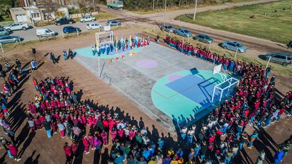 Berrotarán: la Municipalidad entregó la casa 153 e inauguró otra serie de obras