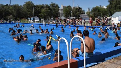 Cientos de niños disfrutaron del encuentro de colonias 2024