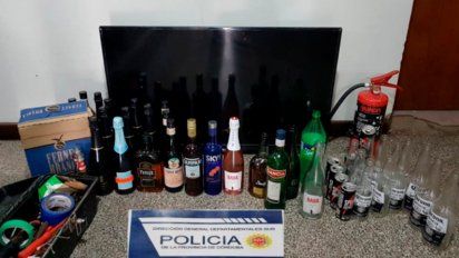 Secuestraron bebidas y herramientas robadas de Marrakesh