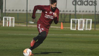 Se lesionó Lucas Pratto y no estará disponible para jugar ante San Pablo