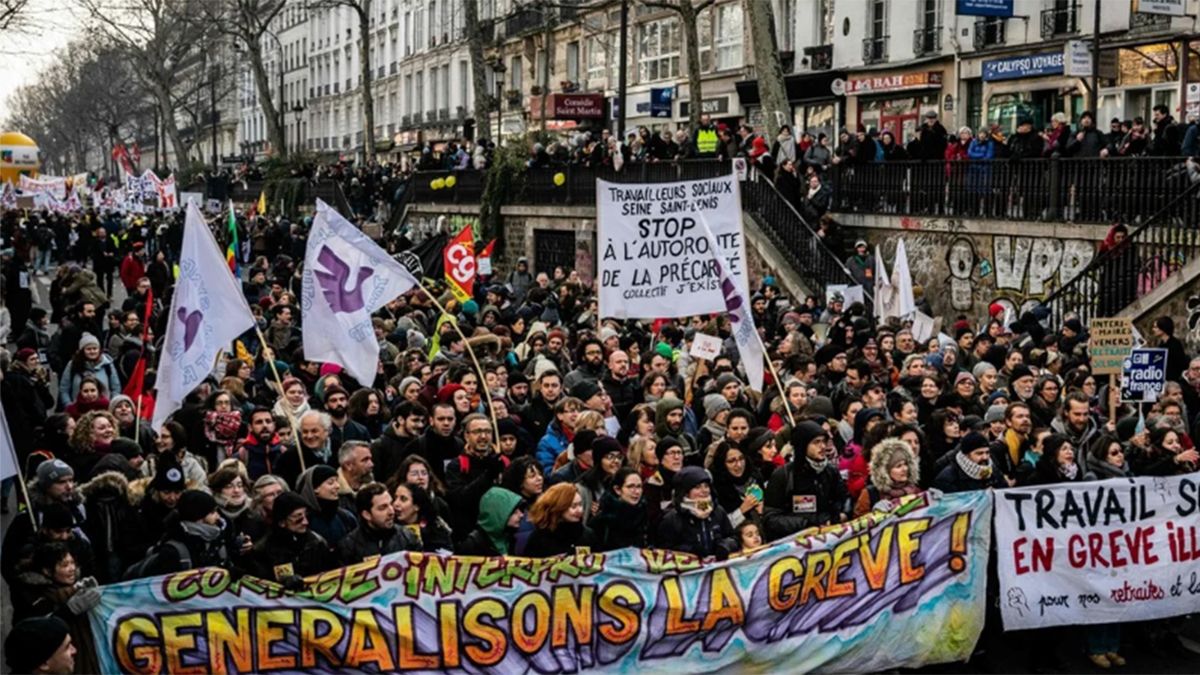 Ciudades de toda Franciafueron escenario el jueves último de concentraciones