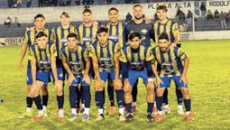 Formación inicial de Atlético Adelia María que empató 2 a 2 como visitante de Atenas en la previa del clásico ante Deportivo Municipal.