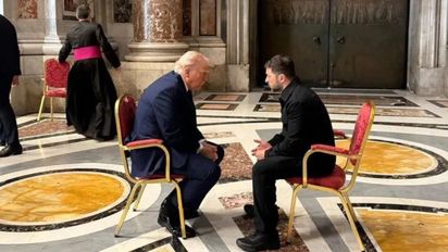 Trump y Zelensky mantuvieron una reunión antes del funeral del Papa