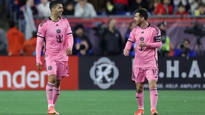 Lionel Messi y Luis Suárez fueron sancionados por conducta inapropiada en la MLS