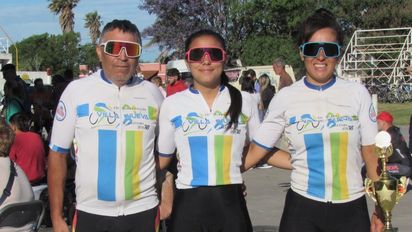 Destacada actuación de ciclistas locales en competencias de la región
