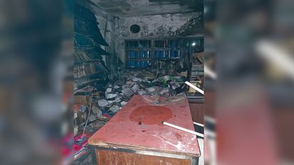 Córdoba: un incendio causó graves daños en la biblioteca de una escuela