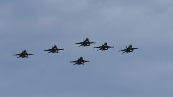 Llegaron otros 6 F-16 y Argentina ya tiene la mitad de los cazas adquiridos