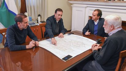 Llamosas recibió al ministro de Justicia y analizaron la reubicación de la cárcel