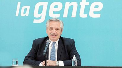 Alberto Fernández por el pase de Argentina a la final: 