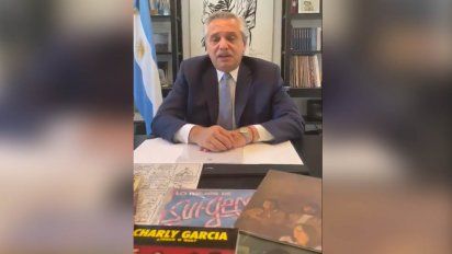 Alberto Fernández definió a Charly García como