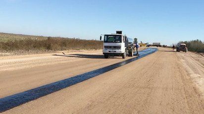 Avanza la pavimentación de la ruta 26 a Buchardo