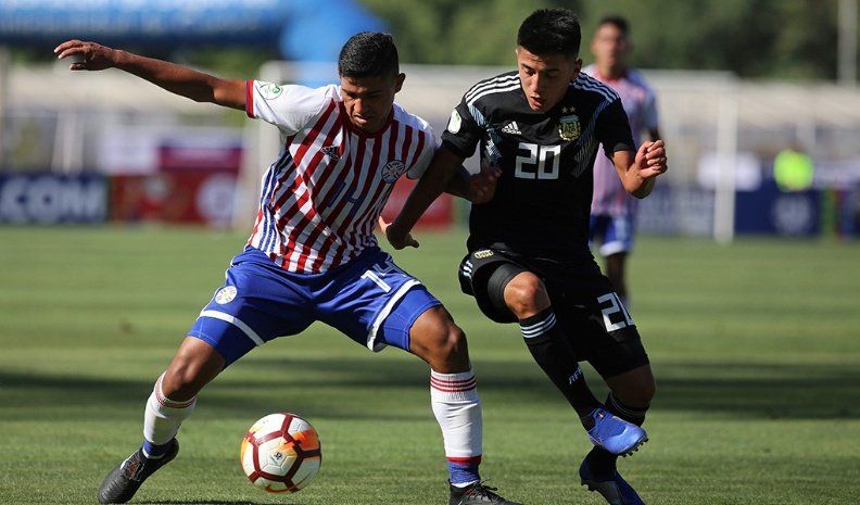 Argentina empató con Paraguay en el arranque del Sudamericano de Chile