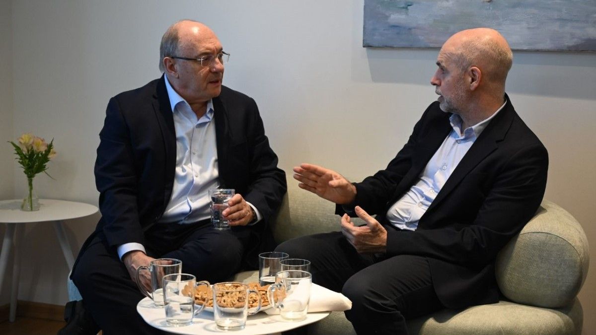 Rodríguez Larreta se reunió con los arquitectos políticos y económicos del plan israelí de los 80.