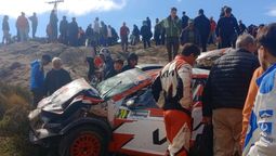 tragedia en mina clavero: un espectador murio tras ser embestido por un vehiculo en el rally sudamericano