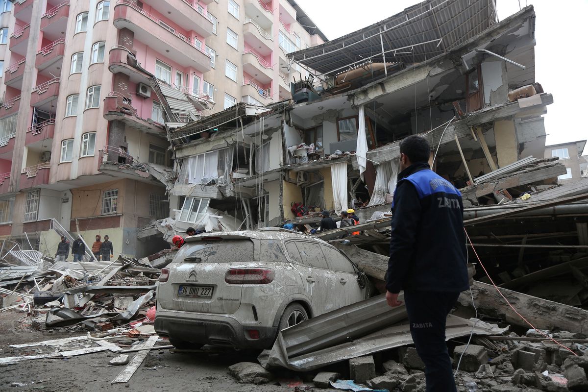 Las imágenes del devastador terremoto que azotó a Turquía y Siria