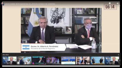 Fernández abogó por un