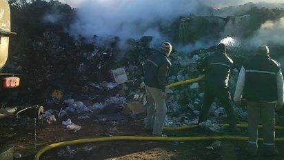 El intendente de Ucacha denunció otro incendio en el basural: sospecha que fue intencional
