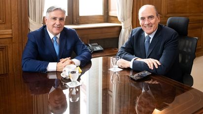Llaryora se reunió con Francos y gestionó el traspaso de obras a la Provincia