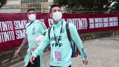 La selección argentina ya está en San Pablo