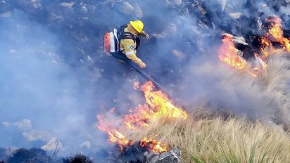 Condiciones climáticas adversas y riesgo extremo de incendios en la Provincia
