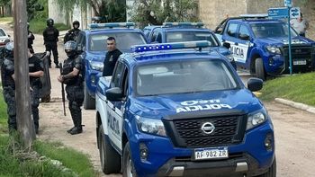 El allanamiento en Las Higueras.