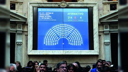Diputados aprobó el proyecto de fortalecimiento de la justicia penal de Santa Fe