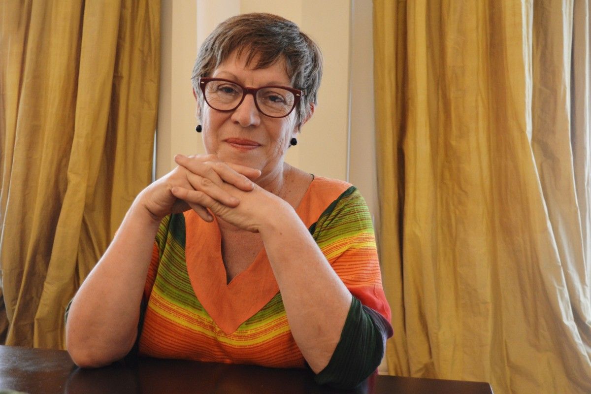 María Teresa Andruetto estará presenta en el Feria del Libro de Buenos Aires.