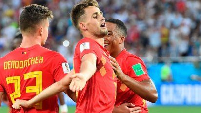 Bélgica primero, Inglaterra segundo