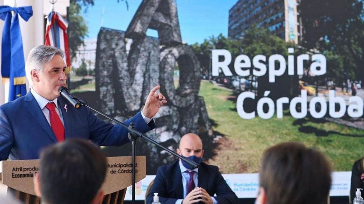 El proyecto Respira Córdoba es impulsado por el gobierno de Martín Llaryora.