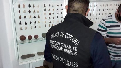 Secuestran más de mil piezas arqueológicas en operativos en Villa María y Laguna Larga