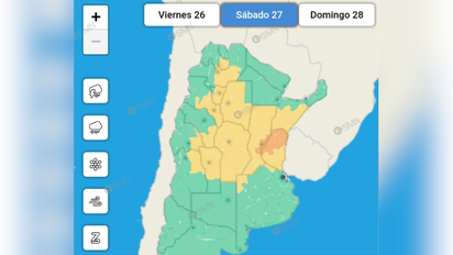 El clima en la ciudad: calor hoy y alerta amarilla para mañana en Río Cuarto