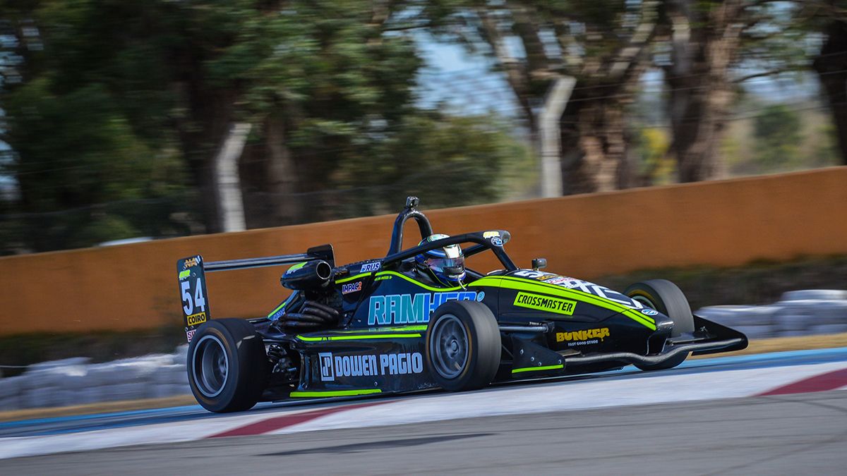 Julián Ramos, doble ganador de la Fórmula Nacional en Río Cuarto&nbsp;
