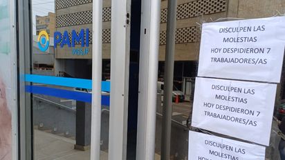 Despidieron a siete trabajadores en PAMI Río Cuarto