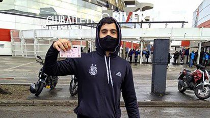 La gente ya está en el Monumental