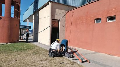 El testimonio del operario que cayó desde 10 metros de altura en la Terminal: