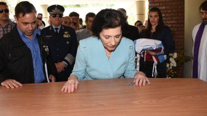 En fotos, el homenaje a Castagnari