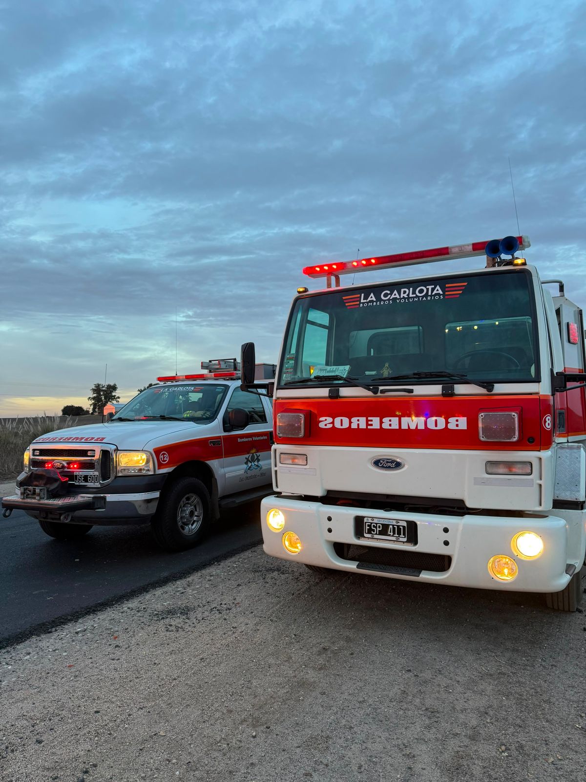 Fotos: Bomberos La Carlota