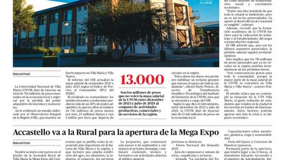 Accedé a la edición digital de Diario Puntal Villa María