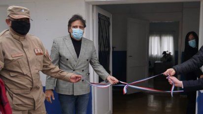 A la vera de la autovía, inauguraron una base de la Patrulla Rural en Elena