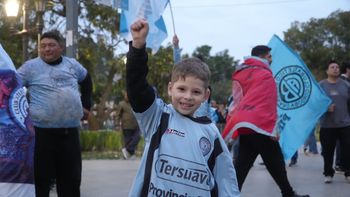 Los hinchas de Belgrano también festejaron en Río Cuarto