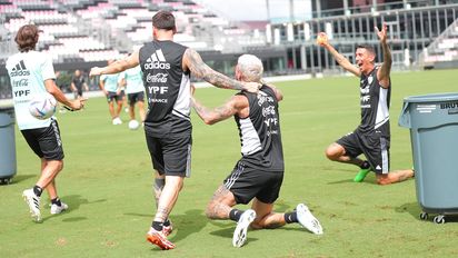 Argentina se mide con Jamaica en el cierre de la preparación en EE.UU.