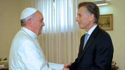 Francisco animó a Macri a